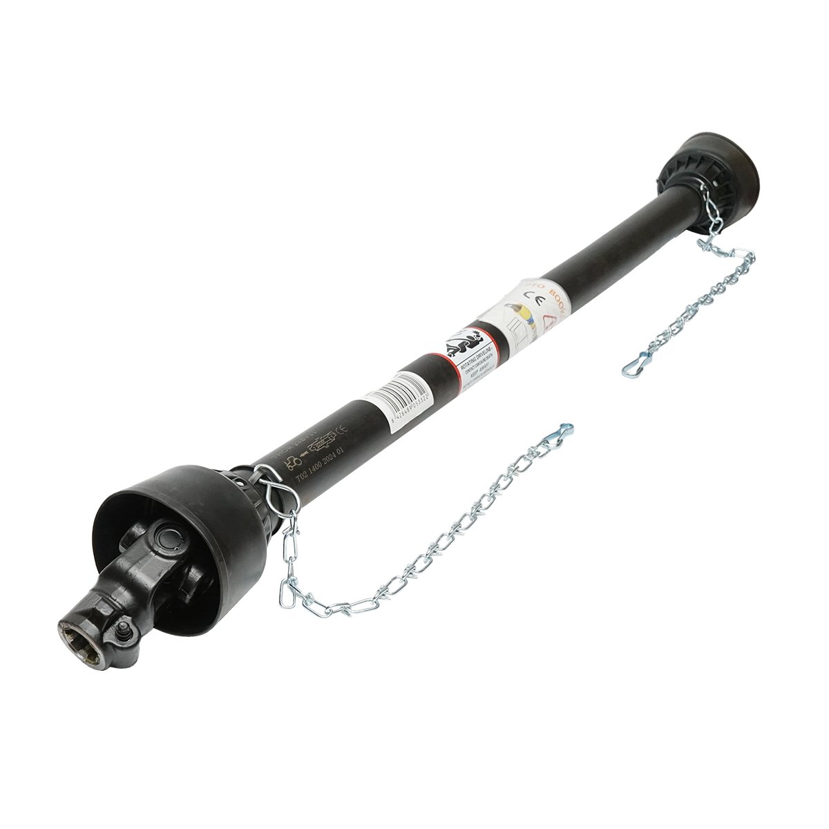 Cardan 1400 mm T2 cruce 23,8x61,3 (teava triunghiulara) 1 3/8 Z=6